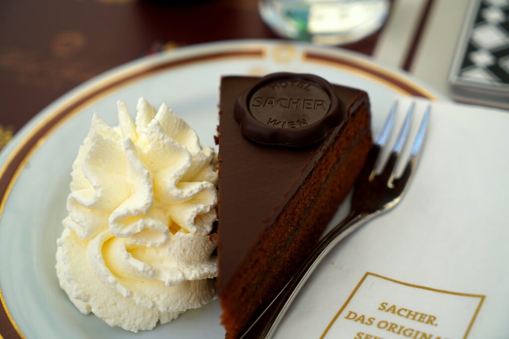 Sachertorte, dessert in Austria