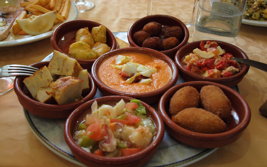 Try delicios local tapas in Barcelona