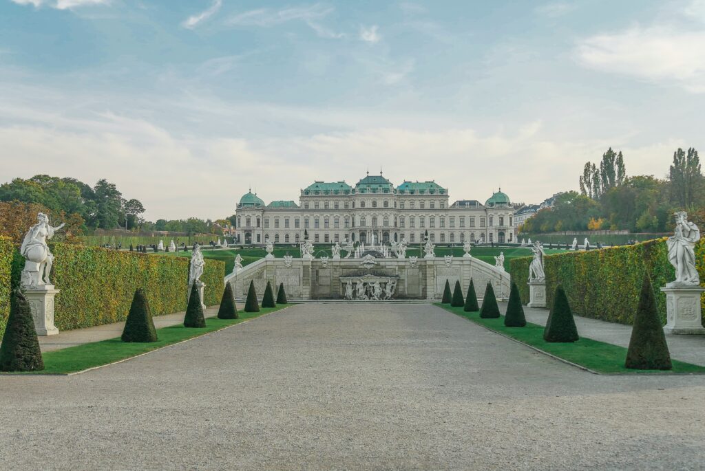 Belvedere palace Vienna