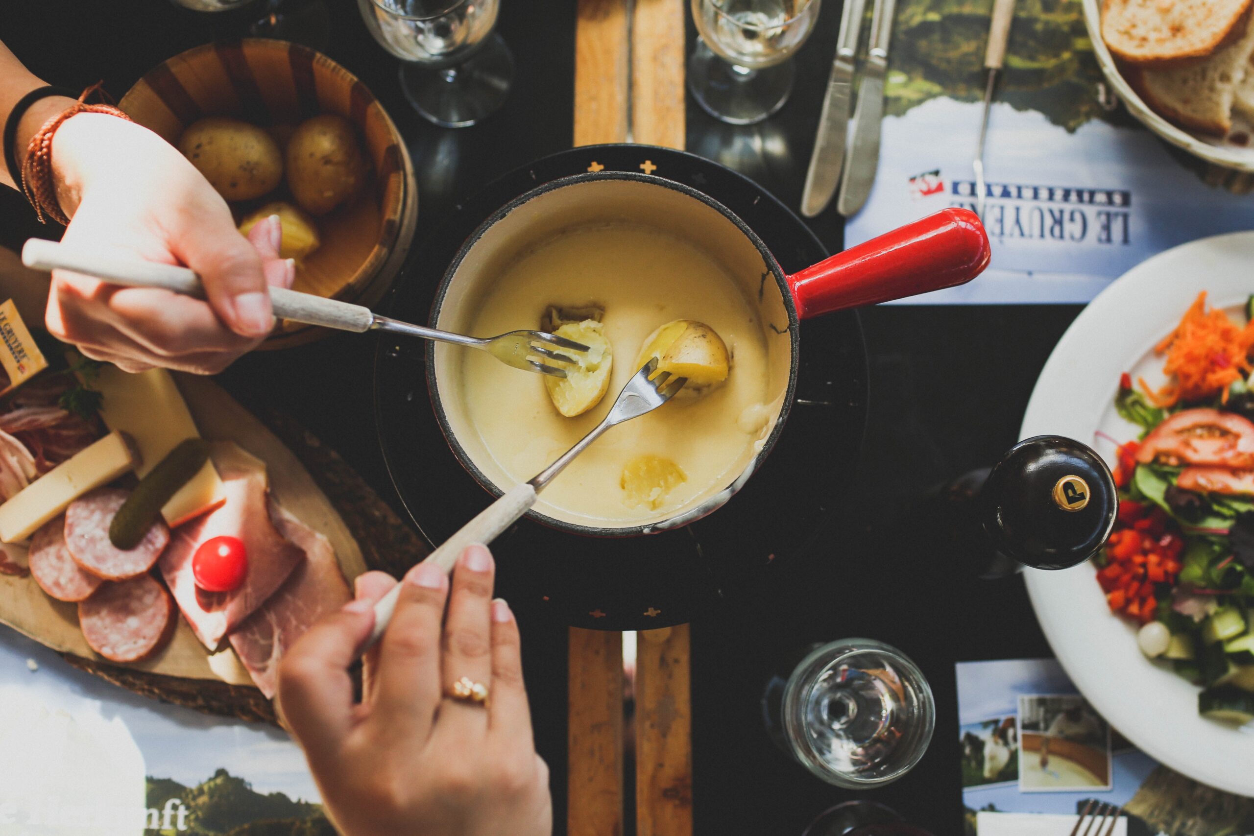 Fondue in Switzerland