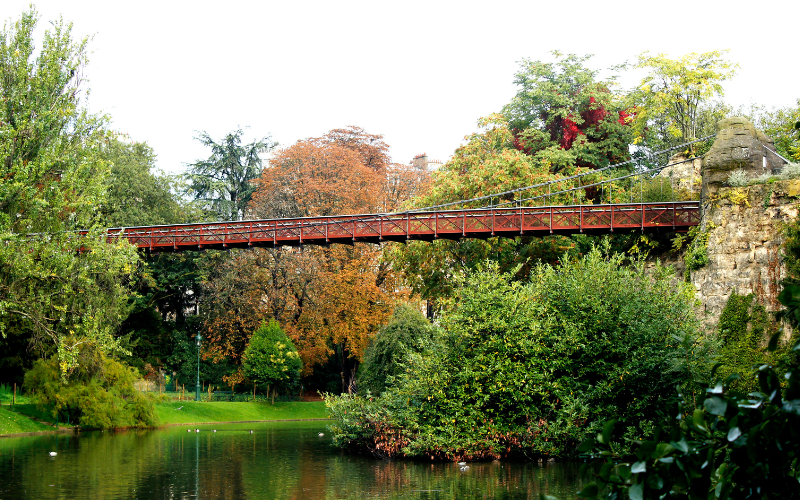 Parc des Buttes-Chaumont in Paris