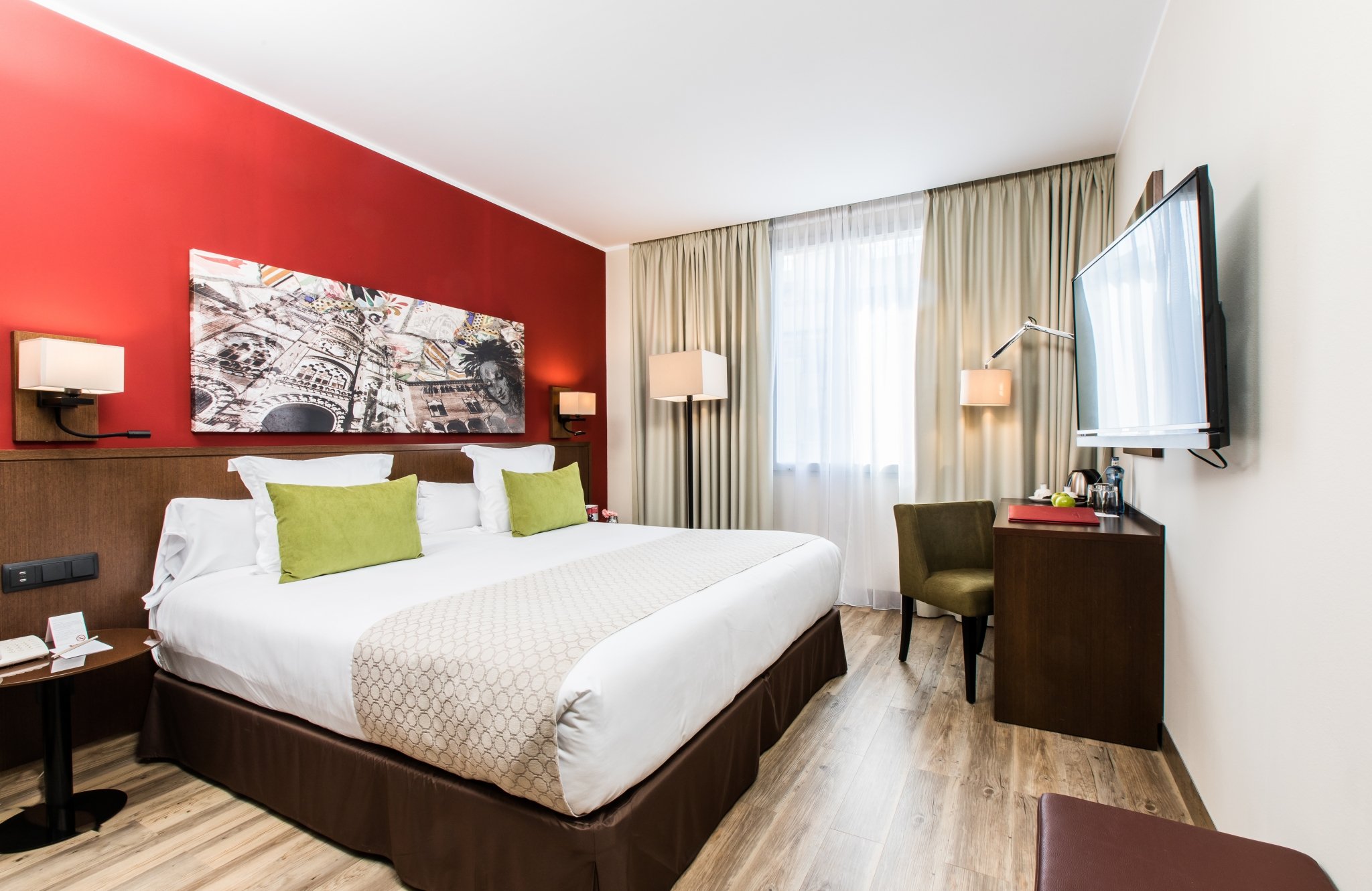 Leonardo Hotel Barcelona Gran Via - Comfort Kamer