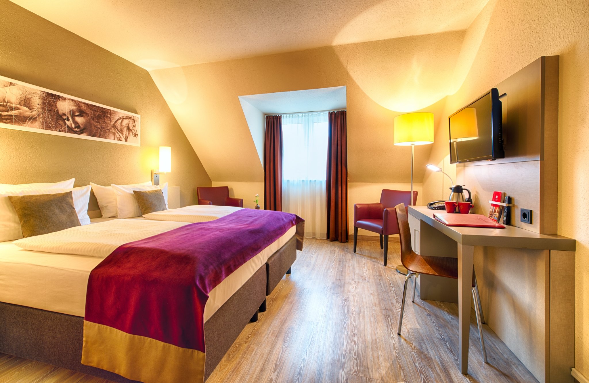 Leonardo Hotel Mannheim-Ladenburg - Comfort Kamer