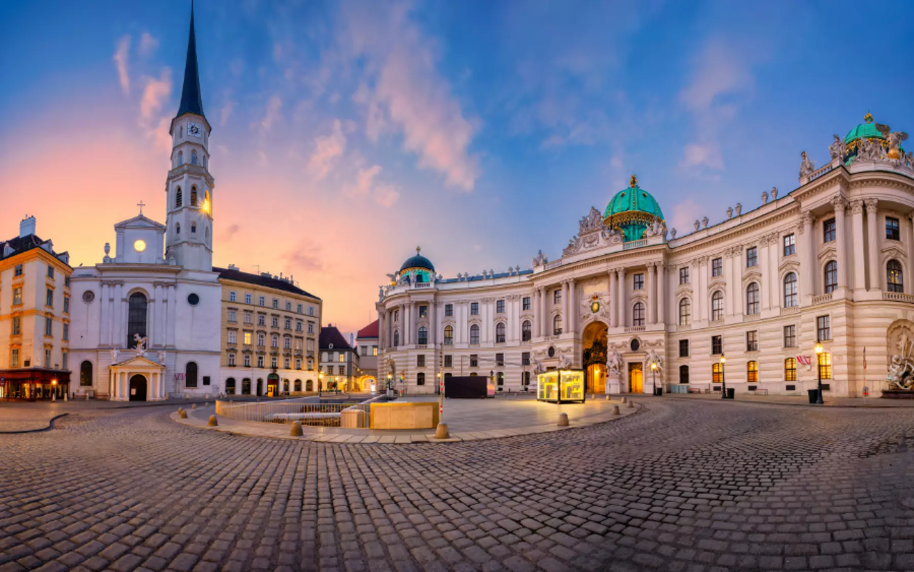 City center of Vienna, Austria