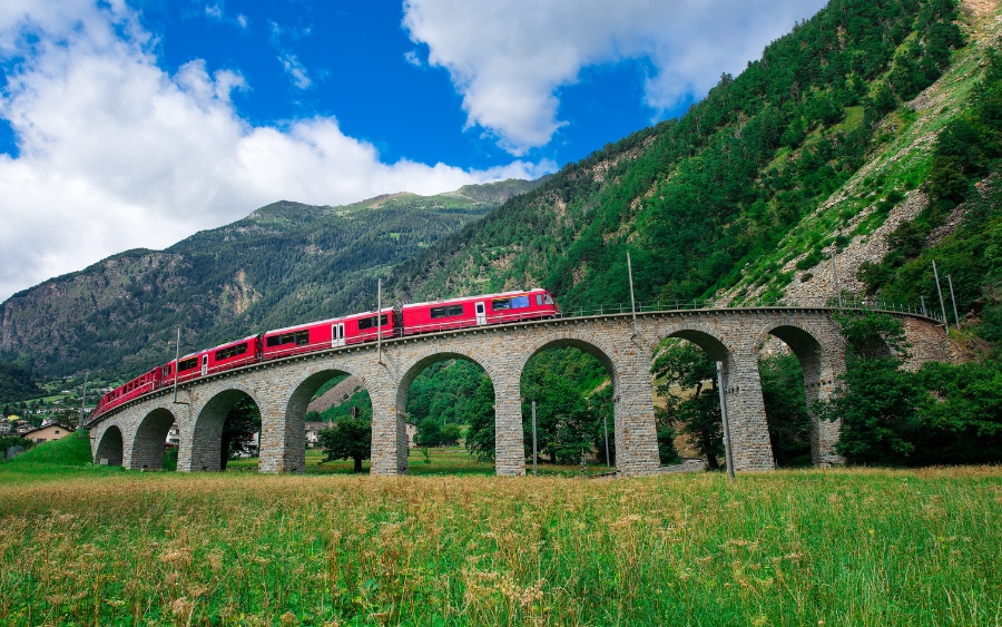 Bahnreise durch Europa, ICE