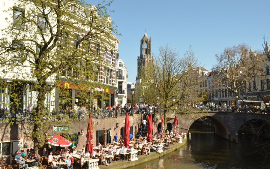 Kanufahrt, Utrecht