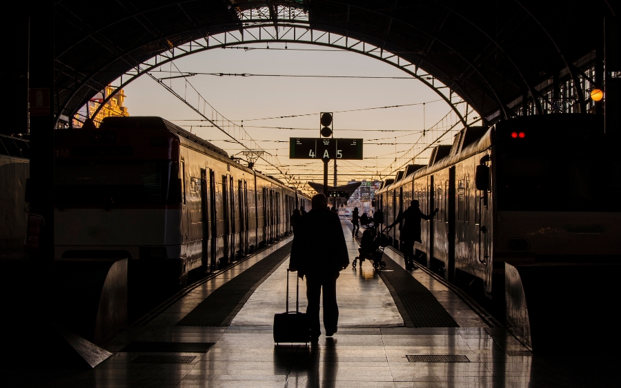 Bahnreise durch Europa, ICE