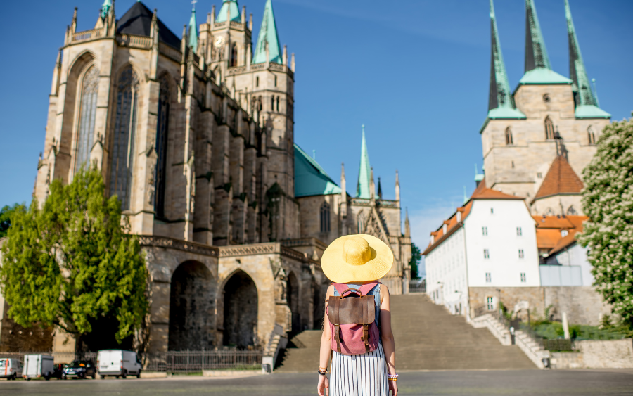 Erfurt Cathedral and St Severus Church, Erfurt, Germany