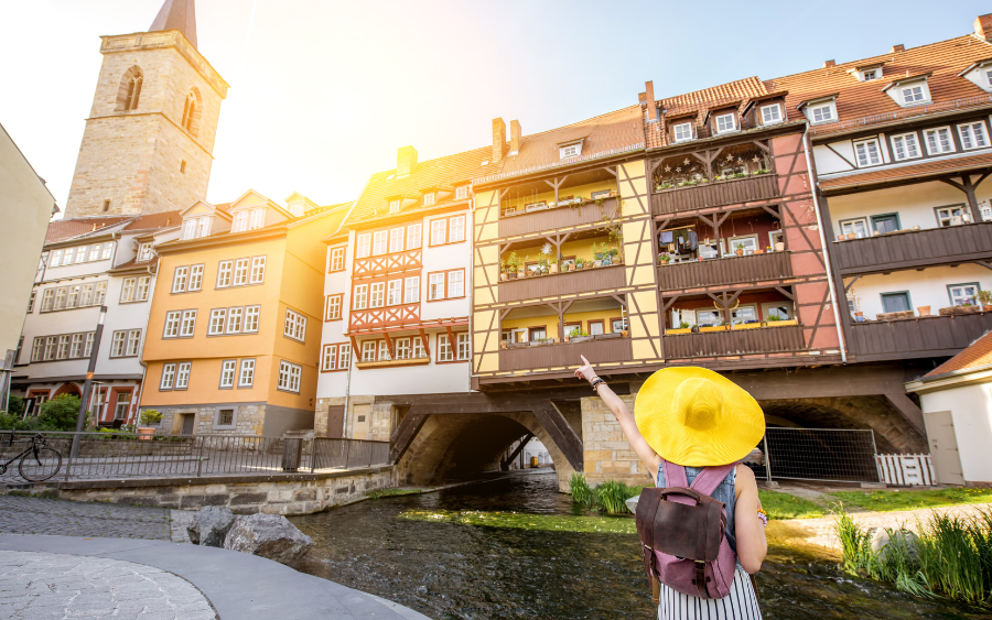 Krämerbrücke, Erfurt, Germany