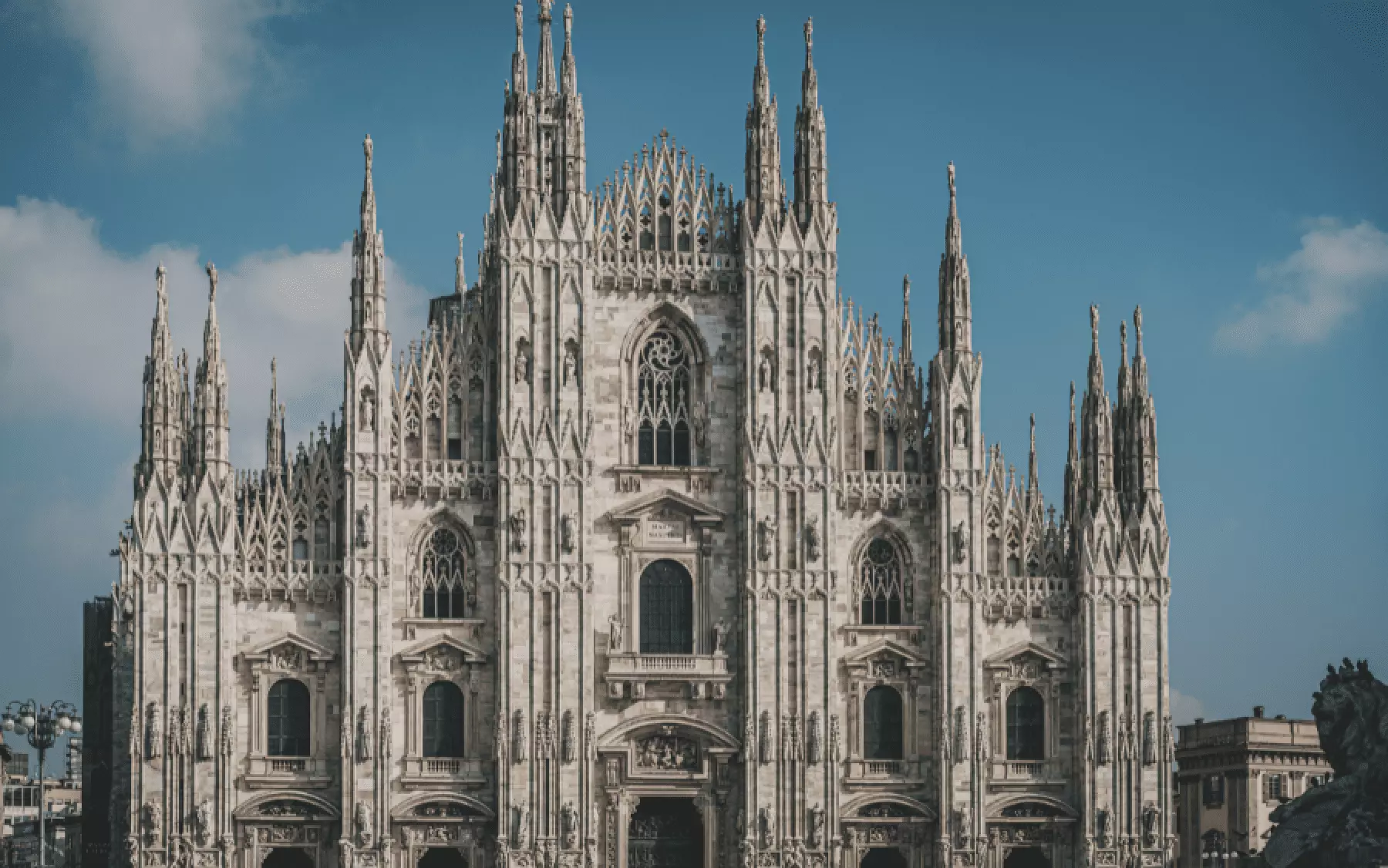 Duomo di Milano in winter