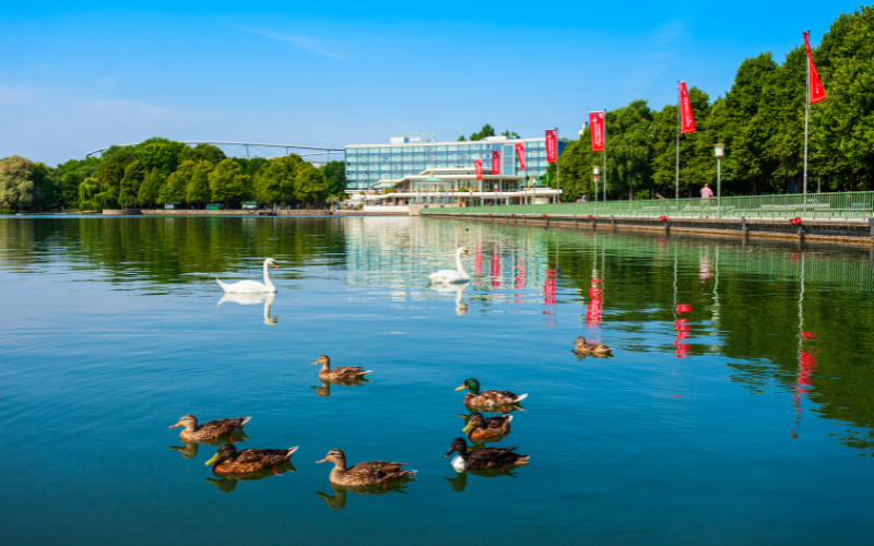 Maschsee Lake, Hannover, Germany