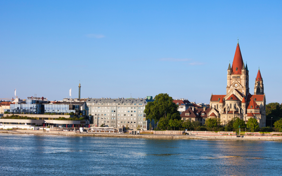 Danube, Vienna, Austria