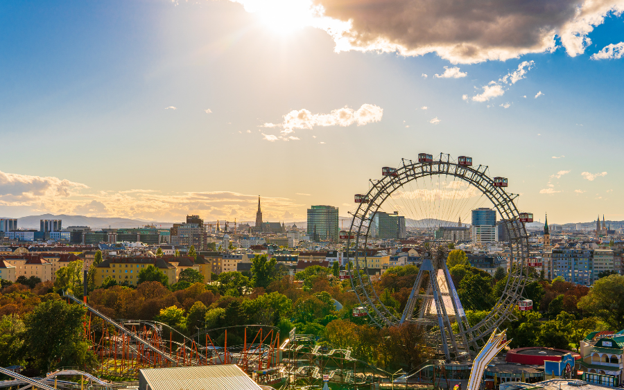 The Prater Park, Vienna