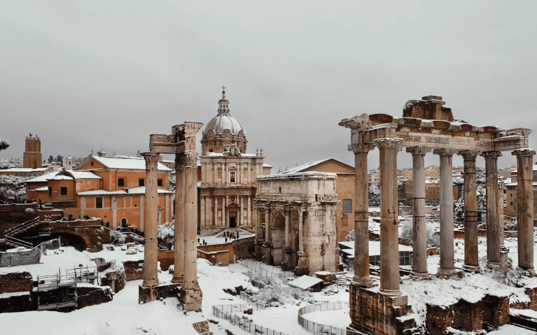 Winter in Rome, Italy