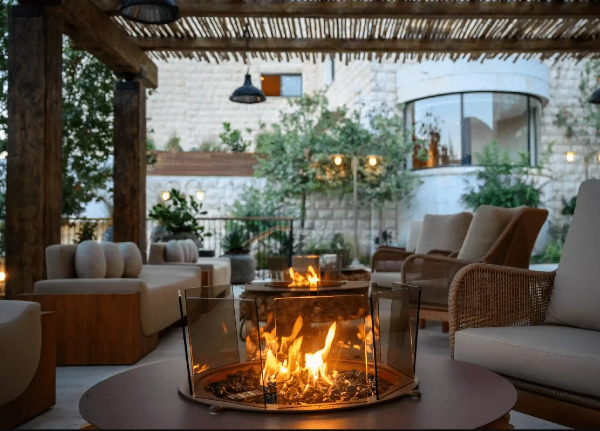 Canaan Hotel - Terrasse