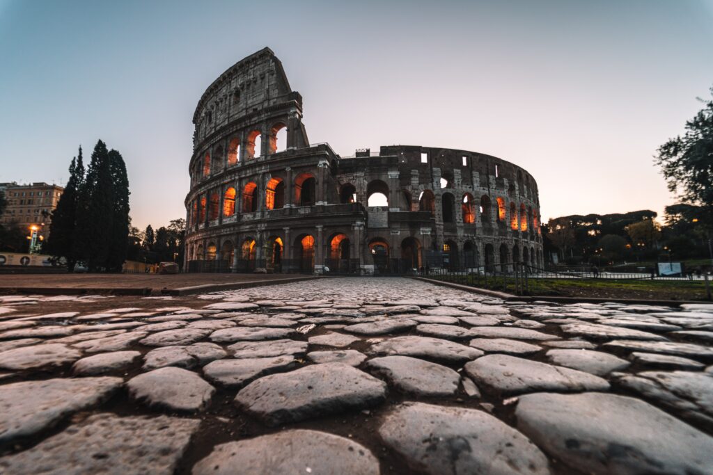 The Colosseum in Rome