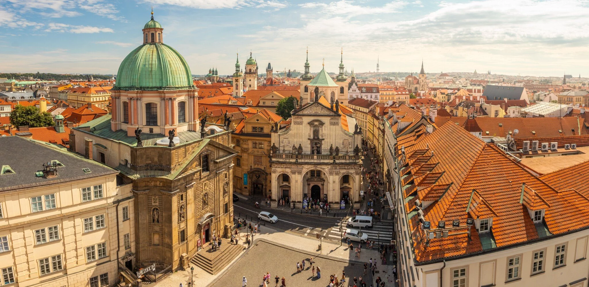 St. Salvator Church and Church of St Francis, Prague, Czech Republic.