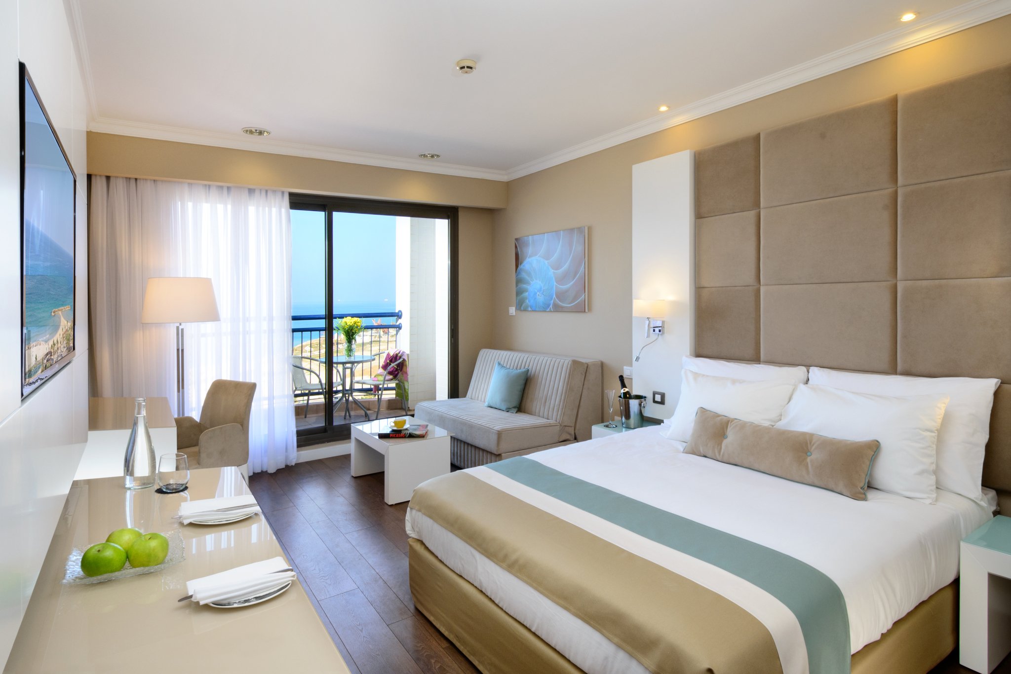 Leonardo Hotel Ashkelon- Zimmer mit Meeresblick