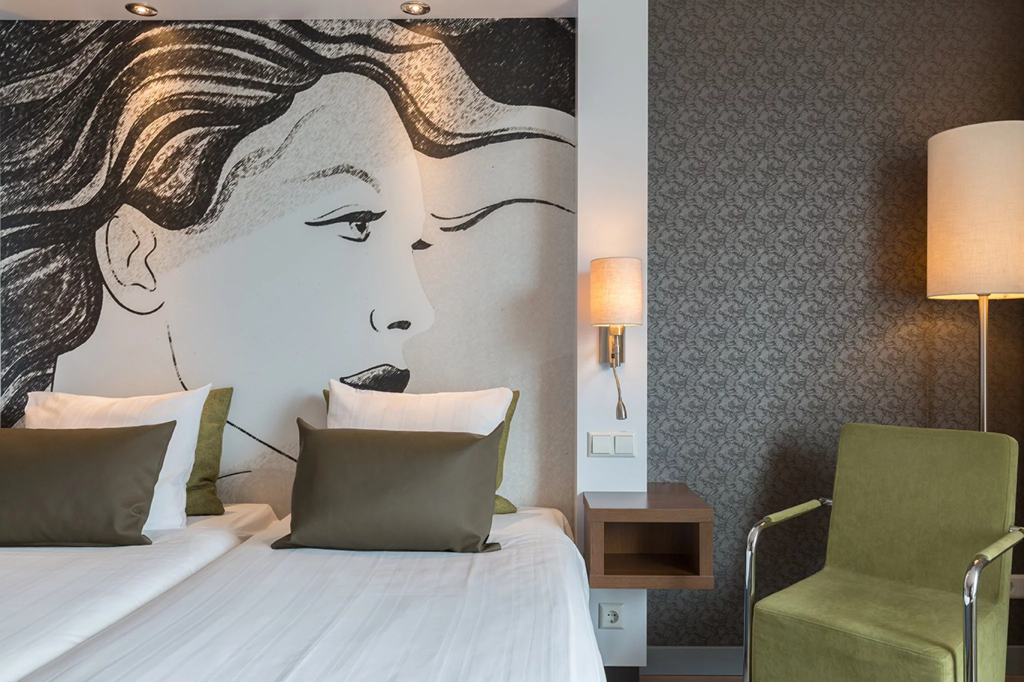 Leonardo Hotel Papendrecht - Tweepersoonskamer met losse bedden