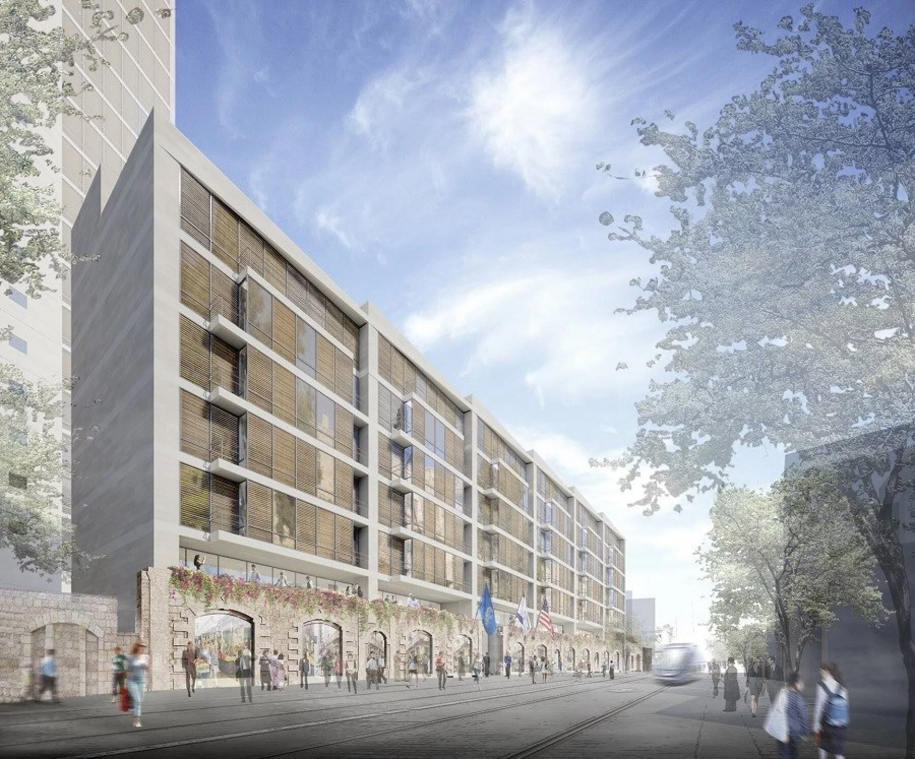 NYX Hotel Jerusalem - Rendering - For Illustration Purposes Only