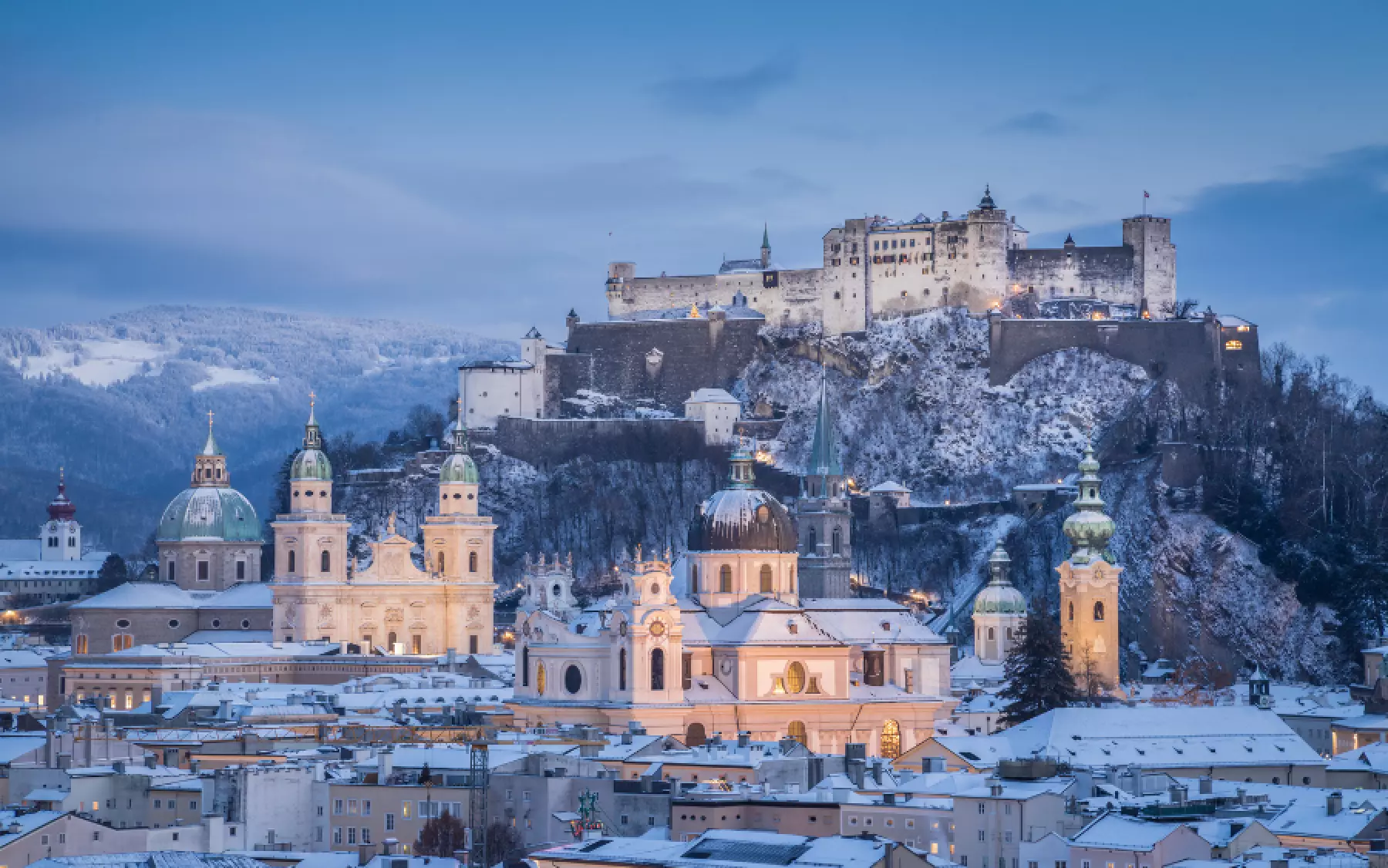 Salzburg in Winter